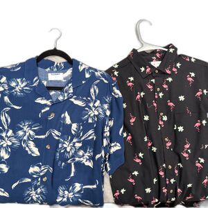 Old Navy Tropical Shirts 2 Pack